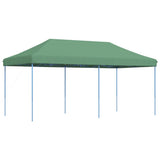 ZNTS Foldable Party Tent Pop-Up Green 580x292x315 cm 4004936