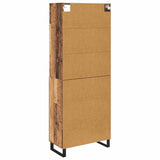 Highboard 2 pcs Old Wood Engineered Wood 3415768