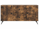 Sideboard Smoked Oak 89 x 34.5 x 60 cm Engineered Wood 895580