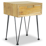 Bedside Cabinet 40x30x50 cm Solid Teak 244576