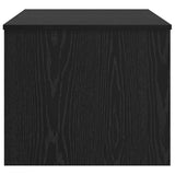 Coffee Table Black Oak 102 x 50.5 x 46.5 cm Engineered Wood 879455