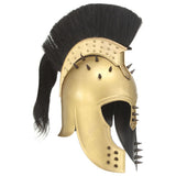 Greek Warrior Helmet Antique Replica LARP Brass Steel 286234