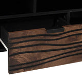 TV Units with Drawer Walnut 105 x 33 x 46 cm Engineered wood 4018024