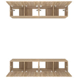 TV Cabinets 4 pcs Sonoma Oak 80x30x30 cm Engineered Wood 3114184