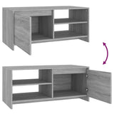 Coffee Table Grey Sonoma 102x50x45 cm Engineered Wood 813033