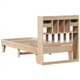 Bed Frame without Mattress 100x200 cm Solid Wood Pine 3308849