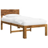 Single Bed Frame with Headboard ROSTOCK Natural 90 x 200 cm 903372