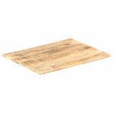 Table Top Solid Mango Wood 15-16 mm 80x60 cm 286011