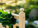 Garden Planters with Trellis for Climbing Vines, Wood Raised Beds for Garden, Flower Pot, Indoor T3398P320084