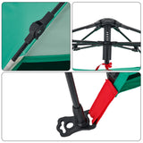ZNTS Beach Tent 2-Person Sea Green Quick Release Waterproof 4005300