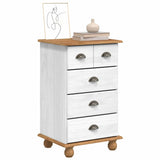 Chest of Drawer ASKIM White 45.8 x 40 x 79 cm Solid Pine wood 4105417