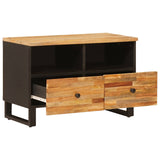 TV Cabinet with Storage Brown 70 x 33 x 46 cm Solid Mango Wood 4018297