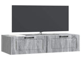 Wall-Mounted TV Cabinet Grey Sonoma 98 x 41 x 30 cm 899381
