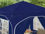 Pop-up Party Tent 192 x 192 x 245 cm Blue 42019835