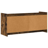 TV Cabinet 102 x 33 x 47 cm Smoked Oak Engineered Wood 8011167