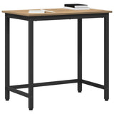 Table Artisan Oak 100 x 50 x 76.5 cm Engineered Wood and Steel 873773