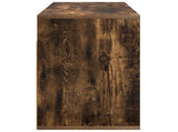Lowboard with Drawer Smoked Oak 102 x 32 x 48.5 cm 8000592
