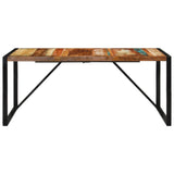 ZNTS Dining Table 175x90x76 cm Solid Wood Reclaimed 351693