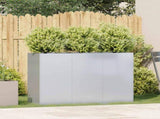 Planter 120x40x80 cm Galvanised Steel 860722