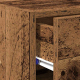 Sideboard with Drawer Old Wood 50 x 42.5 x 93 cm 868759