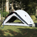 Camping Tent 1-Person White Blackout Fabric Waterproof 4009545