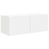 TV Cabinet Set Wall-mounted 5 pcs White Engineered Wood 3409087