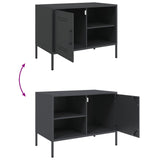 TV Cabinet Anthracite 68x39x50.5 cm Steel 842998