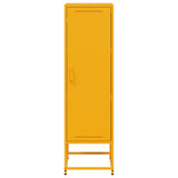 Highboard Mustard Yellow 36x39x123 cm Steel 846527