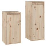TV Cabinets 2 pcs Solid Wood Pine 3100154