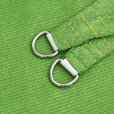 Sunshade Sail 160 g/m Light Green 4.5x4.5 m HDPE 311277