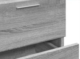 Sink Cabinet Grey Sonoma 40x37x59 cm Engineered Wood 848106