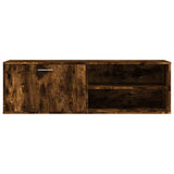 TV Cabinet Smoked Oak 120x34x37 cm Engineered Wood 833548