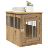 Dog Crate Furniture Artisan Oak 55x75x65 cm Engineered Wood 857640