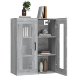 Hanging Wall Cabinet Grey Sonoma 69.5x34x90 cm 817391