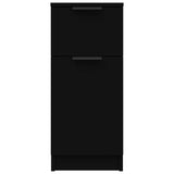 Sideboard Black 30x30x70 cm Engineered Wood 811117