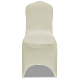 Chair Cover Stretch Cream 12 pcs 279092
