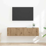 TV Wall Cabinet 2 pcs Artisian Oak 60 x 31 x 29.5 cm 892208