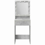 Dressing Table Concrete Grey 50 x 41 x 135 cm Engineered Wood 865121