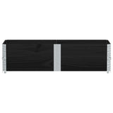 Garden Planter Black 150x50 cm Solid Wood Pine 3295408