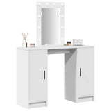 Dressing Table White 102 x 33 x 135 cm Engineered Wood 865181