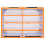 ZNTS Multi-drawer Organiser with 8 Big Drawers 52x16x37 cm 149599