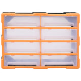 ZNTS Multi-drawer Organiser with 8 Big Drawers 52x16x37 cm 149599