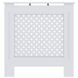 MDF Radiator Cover White 78 cm 325567