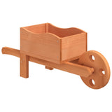 Wheelbarrow Planters 2 pcs 47x15x19 cm Solid Wood Fir 364228
