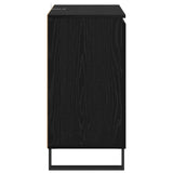 Sideboard Black Oak 60 x 35 x 70 cm Engineered Wood 882603