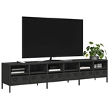 TV Cabinet Black 202x39x43.5 cm Cold-rolled Steel 3307155