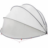 Pool Dome Folding Manual Grey and Orange 500 x 500 x 236 cm 42001123