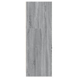 Apothecary Cabinet Grey Sonoma 40x41x118 cm Engineered Wood 855201