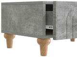TV Cabinet Concrete Grey 147 x 34.5 x 30 cm Engineered Wood 894248
