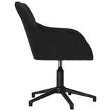 Dining Chair 2 pcs Black 55 x 59.5 x 77 cm Velvet 3415415